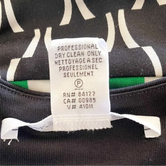 Diane Von Furstenberg Silk Mid Length Sheath Dress 12 - Picture 6 of 6